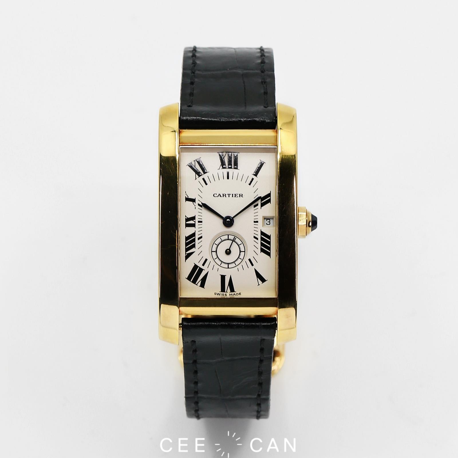 Tank Americaine 18K CARTIER 卡地亚