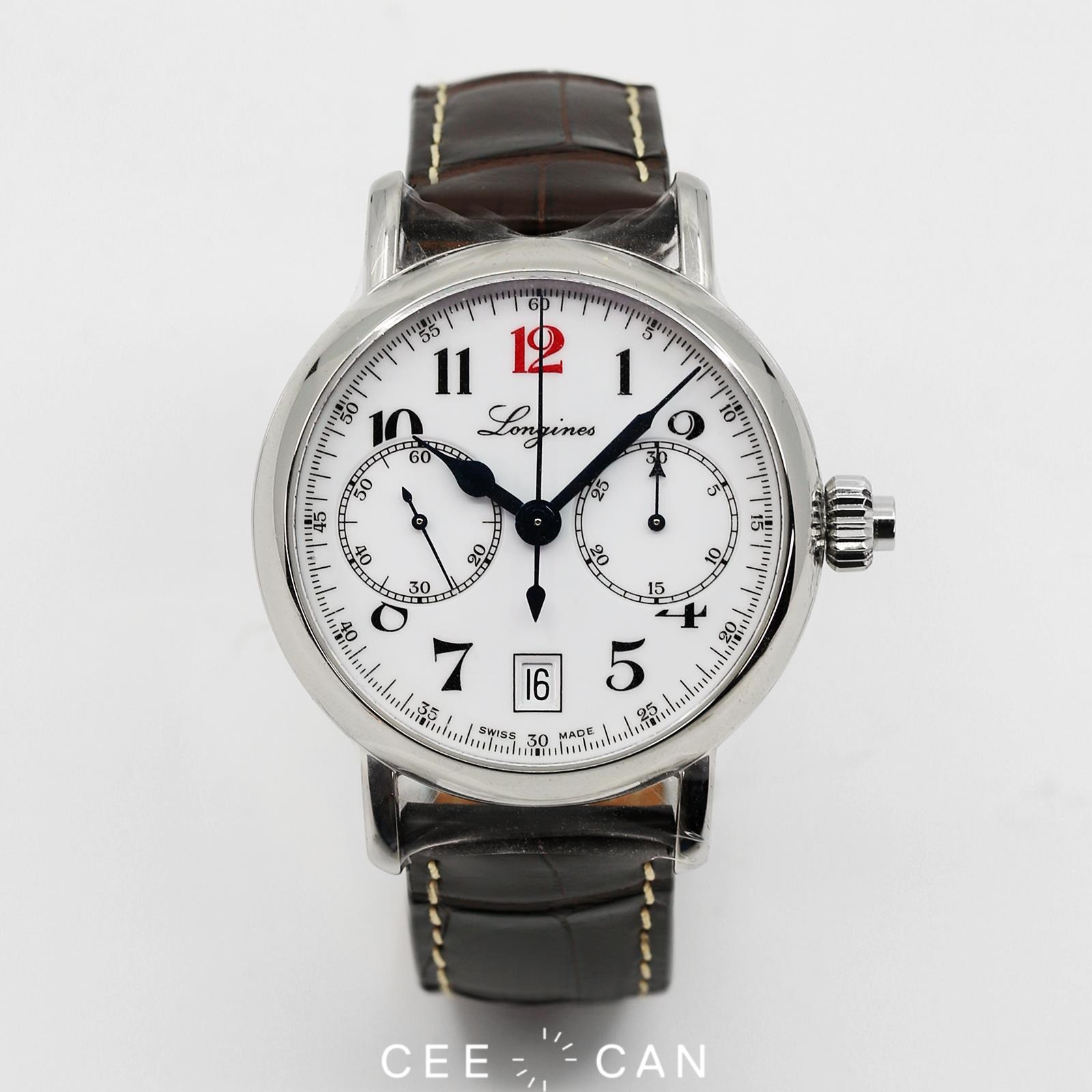 LONGINES 浪琴 L27754233Heritage Mono-pusher Chronograph