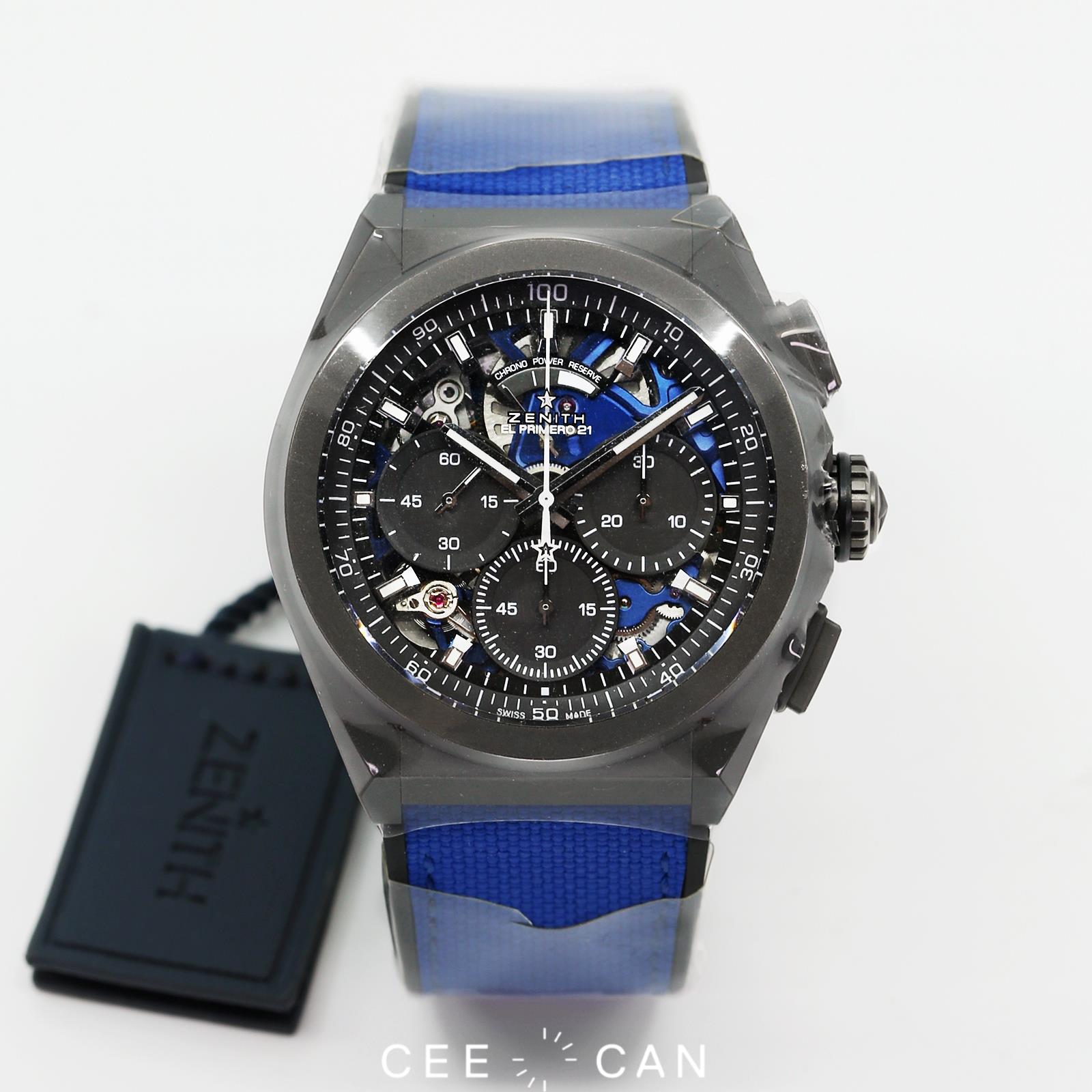 ZENITH 97.9001.9004/81.R946Defy 21 Ultrablue