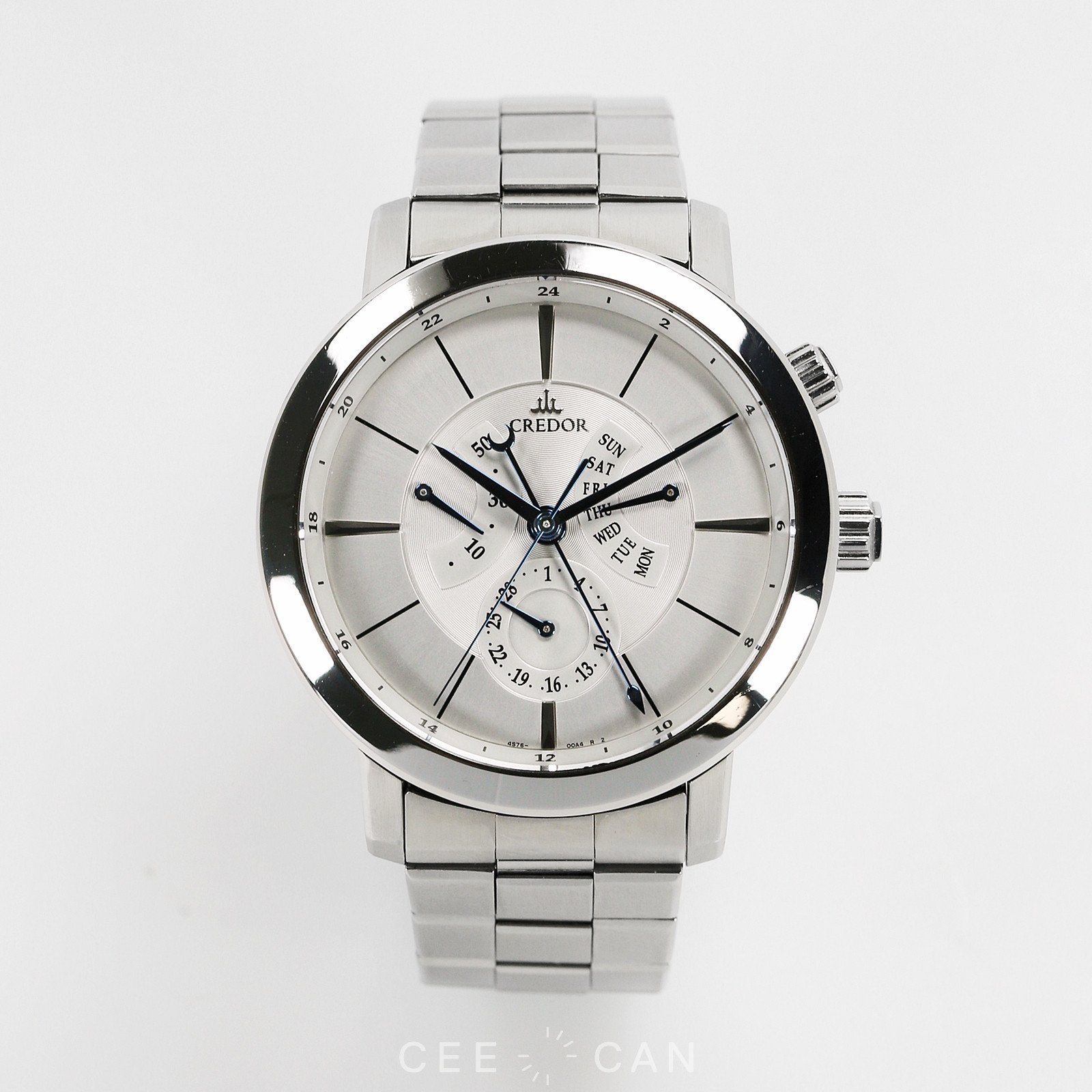 SEIKO Credor Node GMT Power Reserve GCBT993 KC00014 CEECAN.COM