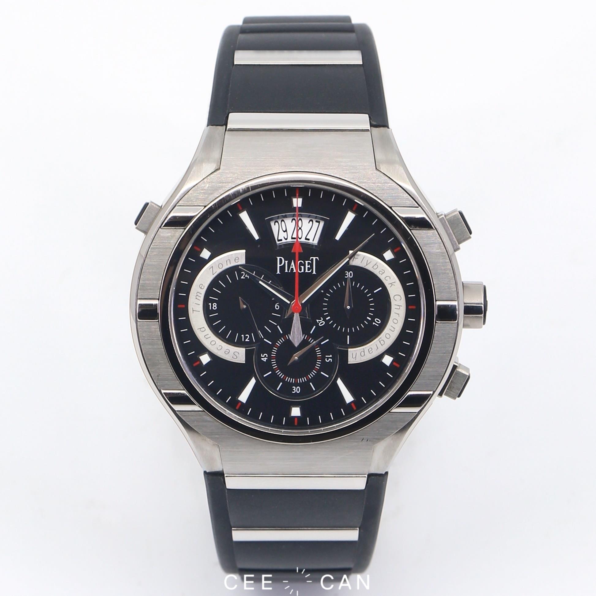PIAGET P10534Polo FortyFive Flyback Chronograph GMT